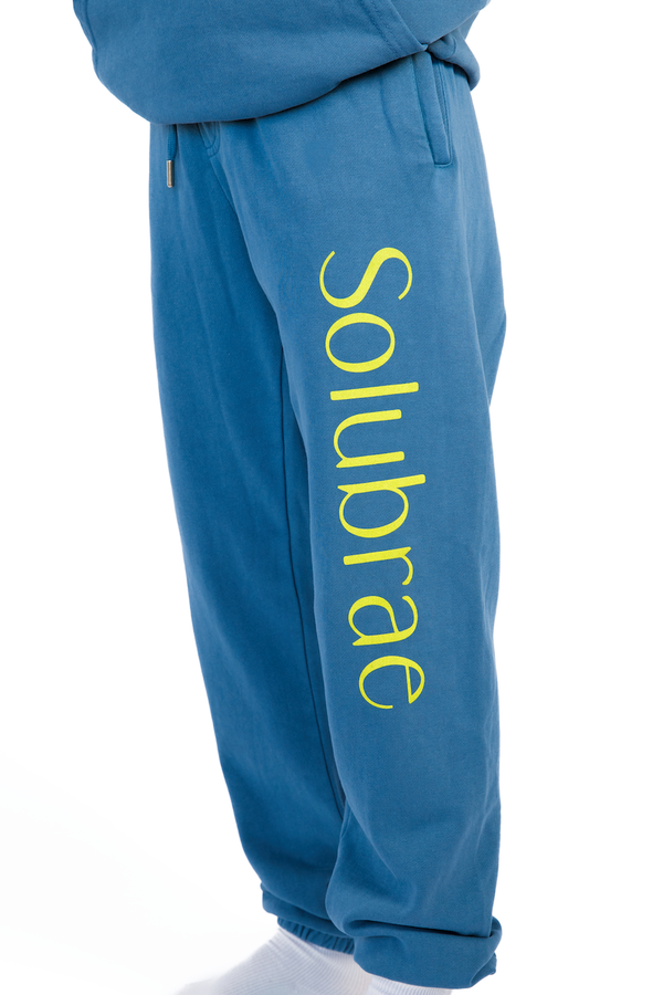 Solubrae sweatpants — Blue lifestyle apparel