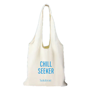Solubrae canvas tote — Chill Seeker design