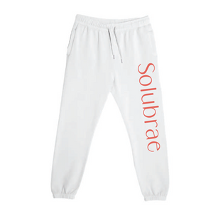 Solubrae sweatpants — White lifestyle apparel