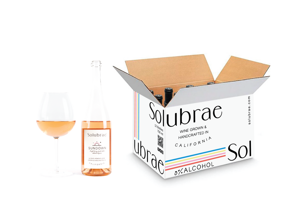 Full Case or 12 Bottle Bundle | De-Alcoholized Wines