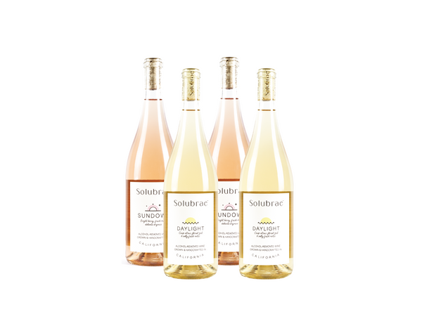 4 Bottle Bundle | De-Alcoholized Wines