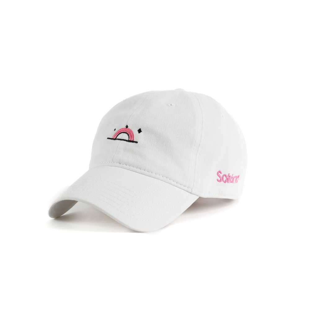Dad Cap | Sundown - White